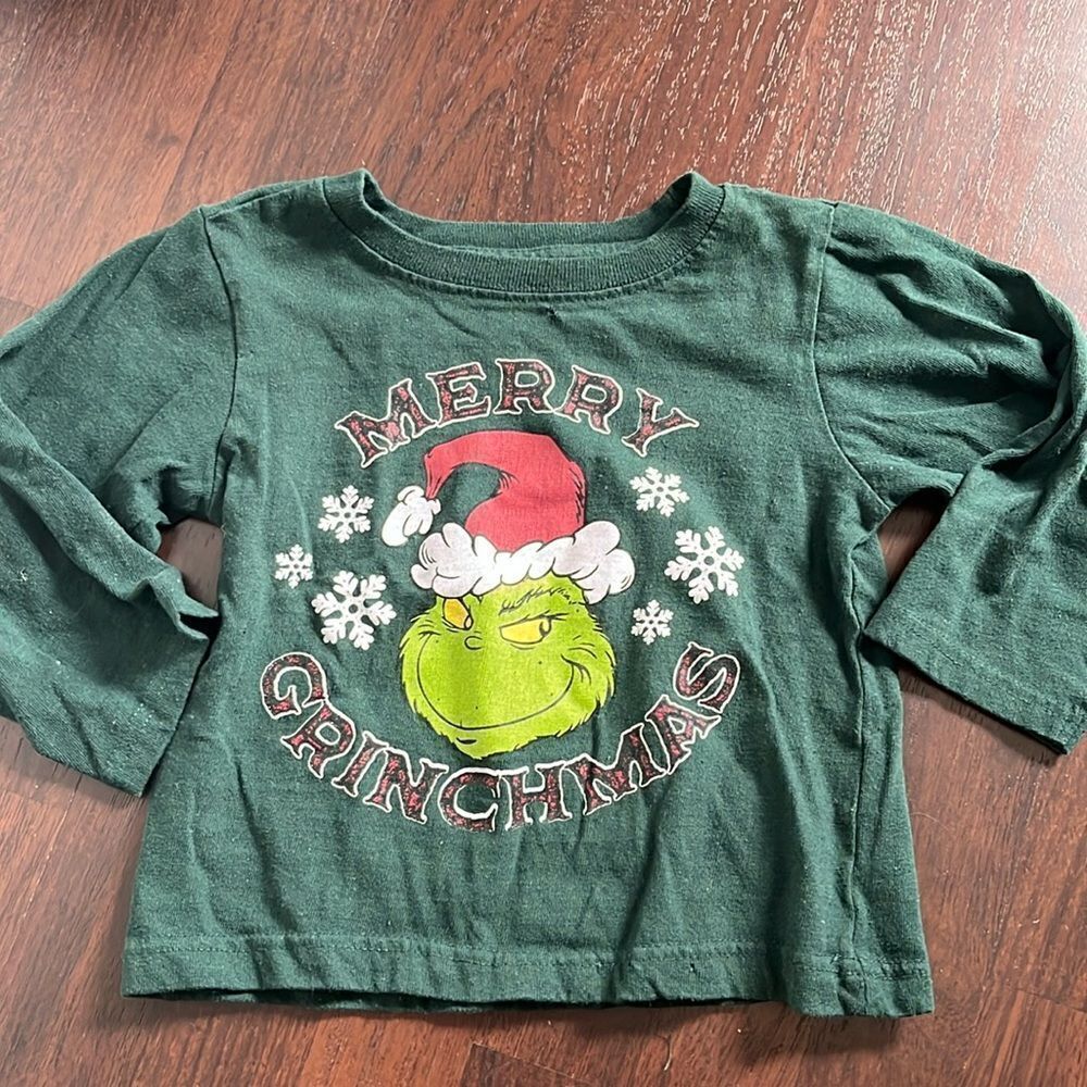Grinch long sleeve tee